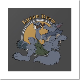 Lycan Brew Coffee Posters and Art